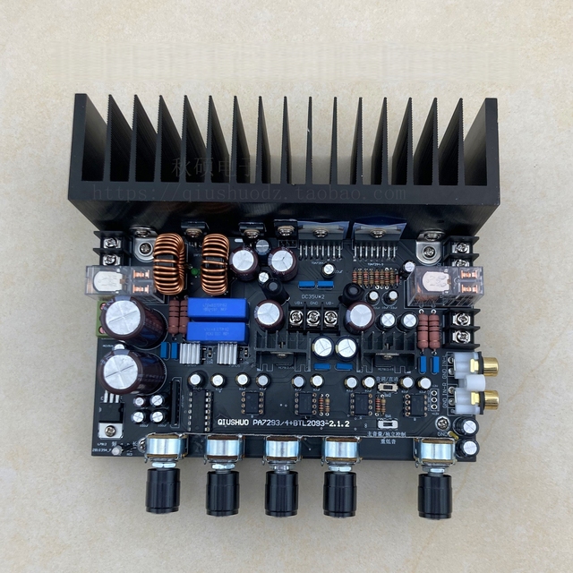 2.1 Channel HIFI Amplifier TDA7294/3 Amplifier Board Italian French Analog Digital Subwoofer