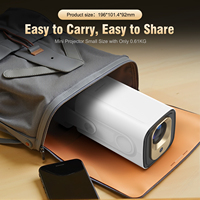 Magcubic HY260PRO Mini-Projecteur avec Sac 4K Portable à Focale Courte pour Home Cinéma, Lampes LED à Objectif Autofocus