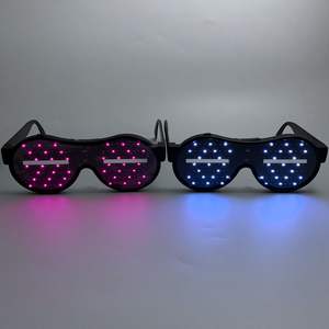 Commercio all'ingrosso di animazione Display luminoso luminoso luce fino a occhiali Led LED Led LED occhiali per feste per natale Halloween feste di Pasqua - Product Image 6
