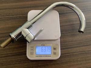 <span class=keywords><strong>Grifo</strong></span> De Cocina De un solo mango De alta calidad, <span class=keywords><strong>grifo</strong></span> De fregadero montado en la pared con cuerpo De Zinc, diseño moderno para agua fría, <span class=keywords><strong>Grifo</strong></span> De Cocina - Product Image 5