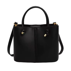 Sac bandoulière carré en PU de luxe pour femme, couleur bonbon, nouvelle collection 2026, sac seau tendance pour jeune femme - Product Image 2