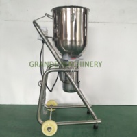 Machine à Mélanger les Fruits et la Glace 30L, Prix Usine, pour Smoothies, Milkshakes et Pâte de Haricot Mungo, Moteur à Composant Principal