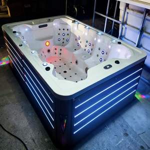 <span class=keywords><strong>Oasis</strong></span> para el Patio Trasero, Jacuzzi con Hidromasaje para 5-10 Personas, Bañera de Hidromasaje con Luces, <span class=keywords><strong>Spa</strong></span>, Sauna, Jacuzzi Exterior - Product Image 4