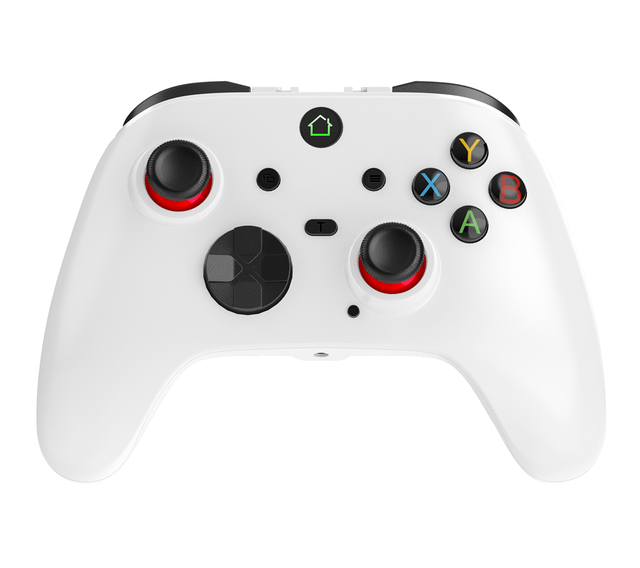 BT N- Wireless Gaming Controller Compatible with Multiple Platforms 2.4G with Dual Motor Vibration Joystick