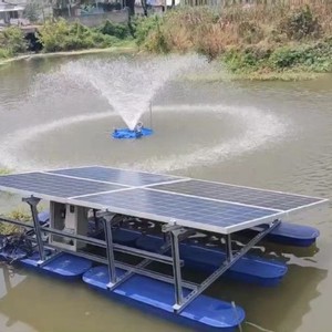 Solar Powered Fountain Aerator For Fishponds And Waterways With Energy Saving Pump Feature - Product Image 3
