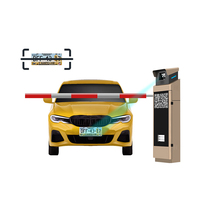 Système de gestion du stationnement intelligent HCW HCW-XY01, caméra PTZ de lecture automatique des plaques d'immatriculation, barrière automatique, terminal de paiement par code QR