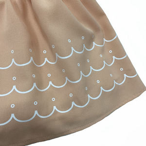 Vestido de Verano para Niña, Venta al por Mayor de Fábrica Jinhai, Vestido con Lazo en la Cintura y Encaje para Niñas - Product Image 4