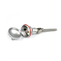 BRIGHT Pt100 Capteur de température Capteur Rtd Thermocouple Fil nu Assemblage blindé Tête de thermocouple