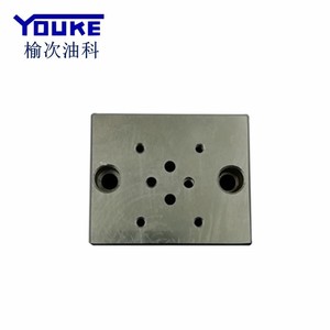 บล็อกวาล์วไฮดรอลิกยูเค ผลิตจากเหล็กหล่อ แบบไม่มาตรฐาน ชุดวาล์วแบบกำหนดเอง วาล์วควบคุมทิศทาง ติดตั้งรวดเร็ว - Product Image 2