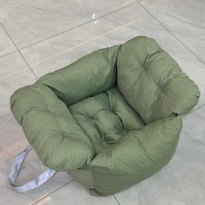 ETRIP Siège auto rehausseur de sécurité détachable pour chien, lit de transport portable pour chien, sac de voyage pour animaux de compagnie, pour siège avant - Product Image 4