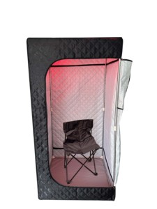 Sauna portable à débit pliable avec logo personnalisé Salles d'intérieur à usage pratique Cosse de sauna à glace - Product Image 3