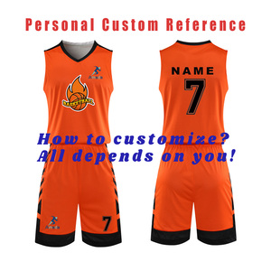Ensemble de maillots de basket-ball réversibles personnalisés de haute qualité, design par sublimation, séchage rapide, uniformes grande taille, sweat-shirt et shorts - Product Image 2
