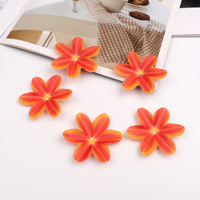 Collection de pétales de fleurs 3D colorés en film, fausses lys polyvalentes faites à la main, décorations pour coiffes et épingles à cheveux, artisanat d'intérieur