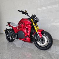 Moto électrique de course 72v avec moteurs de roue 3kw 4kw 5kw 10kw Vitesse maximale 145 km/h Variété d'options de puissance