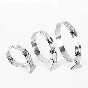 ที่หนีบสแตนเลส10-200มม. ที่ยึดแข็งแรงสายรัดชนิดอเมริกัน - Product Image 4