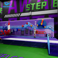 Solution clé en main 2026 pour parc de trampolines intérieur avec simulateur VR, machine d'arcade de jeu d'activation, machine de divertissement et jeu Pixel