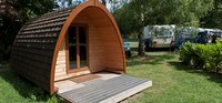Tiny House/Cabine en Bois/Module de Camping en Forme de Bateau et d'Arche pour Vacances et Randonnées