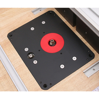 Máquina de grabado con tapa de elevación para carpintería, fresadora eléctrica de madera, máquina cortadora, placa de inserción de enrutador para banco de trabajo de carpintería