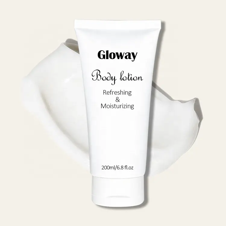 Gloway Fabricante Produto para cuidados com a pele hidratante hidratante sem perfume para mulheres Loção hidratante para cuidados com o corpo pele seca