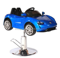 Chaise de Salon de Coiffure Rose pour Enfants, Chaise de Coiffure en Forme de Voiture pour Enfants, Vente Chaude, Prix de Gros Abordable