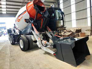 Camion malaxeur à béton autochargeur, malaxeur à béton auto-alimenté, malaxeur à béton mobile pour projet de construction - Product Image 4