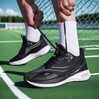 Chaussures de sport pour hommes, tendance mode, pour l'entraînement au football, design compétition, amortissantes, ultra-légères, chaussures de sport décontractées