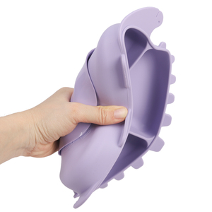 Assiette à dîner pour bébé en silicone, dinosaure, qualité alimentaire, écologique, sans BPA, vaisselle pour enfants, 28 couleurs pour les tout-petits - Product Image 3
