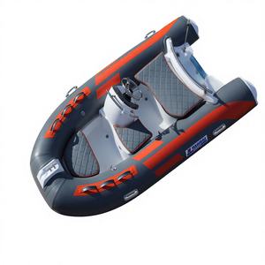 Bateau semi-rigide Ocean Master Patrol CE 3,3 m en Hypalon à coque en V profond, en fibre de verre, pour sport et navigation, modèle 330 - Product Image 1