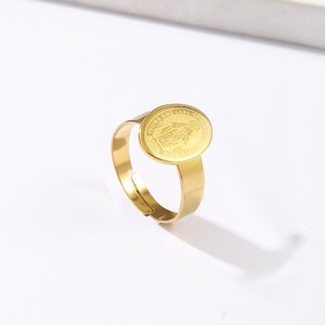 Collana maria vergine placcato oro set gioielli in acciaio inox alla moda <span class=keywords><strong>croce</strong></span> non appannamento <span class=keywords><strong>rosa</strong></span> collana multicolore vergine maria - Product Image 4