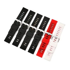 <span class=keywords><strong>Bracelet</strong></span> de <span class=keywords><strong>montre</strong></span> en silicone double couleur à dégagement rapide pour Huawei Watch gt 2/Samsung Galaxy 42/46mm <span class=keywords><strong>Amazfit</strong></span> <span class=keywords><strong>GTR</strong></span>, 20mm 22mm - Product Image 2