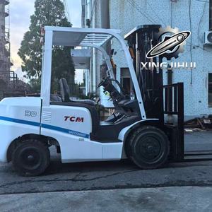 รถยก TCM FD30T3 3 ตัน รถยกมือสองจากญี่ปุ่น 3 ตัน เครื่องยนต์ Isuzu C240 รถยกใช้แล้ว รถยกใช้น้ำมัน 4500 มม. 3000 กก. - Product Image 6