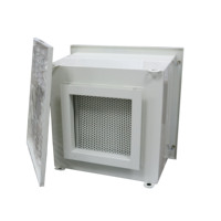 Nouvelle boîte de sortie de terminal Trairf HEPA pour salle blanche avec filtration des particules de 0,3 µm