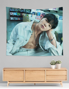 Tessuto Decorativo da Parete KPOP Bangtan Boys <span class=keywords><strong>JUNGKOOK</strong></span> 2026 JK per Camera da Letto - Product Image 5