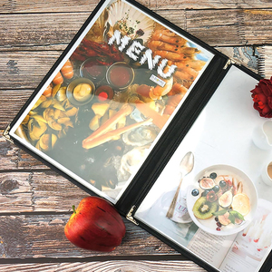 8.5x11 inch <span class=keywords><strong>menu</strong></span> trong suốt bao gồm 2 trang 4 xem <span class=keywords><strong>menu</strong></span> chủ sở hữu cho quán bar <span class=keywords><strong>cafe</strong></span> nhà hàng khách sạn cung cấp - Product Image 6