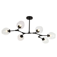 Luminaire suspendu en verre LED nordique, simple et moderne, pour restaurant, bar, comptoir, café, chevet, décoration intérieure