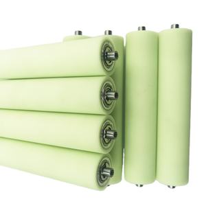 Rodillos recubiertos de goma/poliuretano duraderos personalizados resistentes al desgaste para embalaje/maquinaria de impresión/manejo de materiales/transportador - Product Image 5