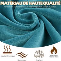 Couverture chauffante pour les épaules à température réglable, arrêt automatique programmé, châle chauffant thermique doux