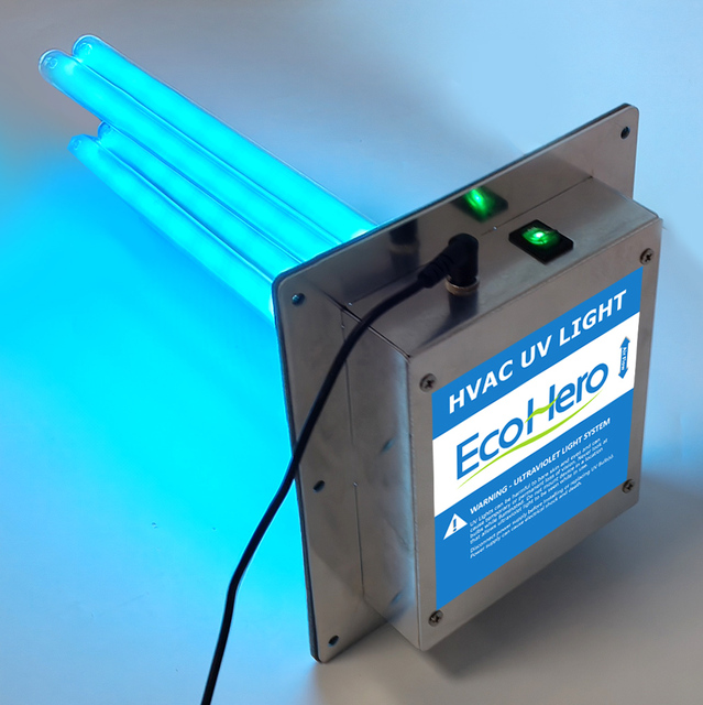 254nm Uv Lamp, Used for air Purification Systems. Dual Ultraviolet 48w Lamps, Suitable for HVAC air Treatment