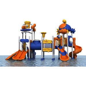 Ensemble de toboggans Vibrant Jolly Water <span class=keywords><strong>Park</strong></span> Équipement aquatique sûr pour les loisirs de plein air pour enfants - Product Image 3
