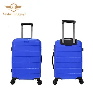 Personnalisé pp valise cas sacs de voyage ensembles de bagages de chariot à sac