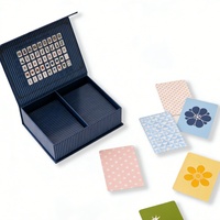 Jeu de cartes de mahjong et de poker en plastique faciles à mélanger, inaltérables, noir, blanc, rose, jaune, vert, bleu, gris