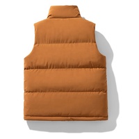 Chaleco de Invierno sin Mangas para Hombre, Diseño Personalizado, con Cierre, Resistente al Viento, Transpirable, Estilo Casual, para Clima Frío