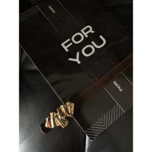 Cinturón de Mujer con Hebilla de Diseño Fiori, Hebilla de Metal Chapada en Oro, Accesorio de Moda para Ti - Product Image 3