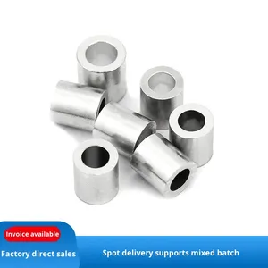 एल्यूमीनियम आस्तीन स्टील वायर रस्सी सहायक उपकरण अंडाकार और 8 आकार के बकल और क्लैंप - Product Image 3