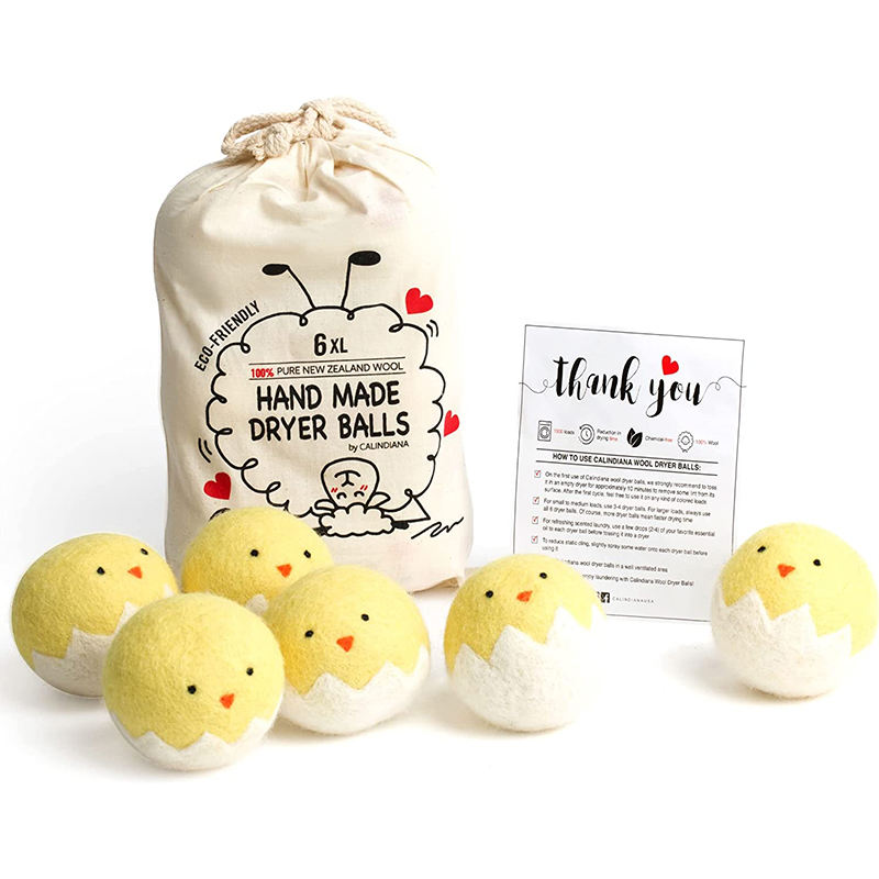 Boules de dessiccateur de laine organique