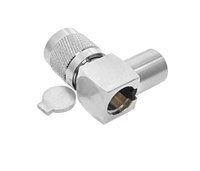 Adaptateur coaxial RF Hongsense UHF/-50JK 1P, UHF mâle vers femelle, Jack PL259 SO239