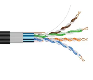 Kabel Ethernet 30/50/100M RJ45 Cat7, 100m 50m 30m kucing 7 jaringan FTP pasangan putar 8 Core oksigen murni Gratis tembaga Internet Lan bak