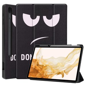 Funda de tableta de TPU suave + PU para Samsung Galaxy Tab S8 Plus <span class=keywords><strong>SM</strong></span>-X800 <span class=keywords><strong>SM</strong></span>-<span class=keywords><strong>X806</strong></span>, funda para tableta de 12.4 pulgadas - Product Image 1