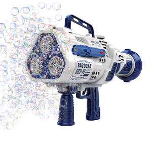 Pistolet à <span class=keywords><strong>bulles</strong></span> automatique en plastique classique pour enfants, idéal pour les fêtes en extérieur et les mariages - Vente en gros - Product Image 1