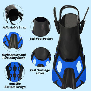 Nuevo Set de Buceo para Niños, Máscara de Buceo Anti-Fugas de PC <span class=keywords><strong>y</strong></span> Silicona con <span class=keywords><strong>Aletas</strong></span> para Jóvenes Nadadores, Venta al Por Mayor Disponible - Product Image 5